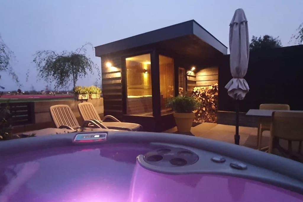 Wellness Lodge Ruigenhoek 13A - Sauna, Jacuzzi ! De Zilk Exteriér fotografie